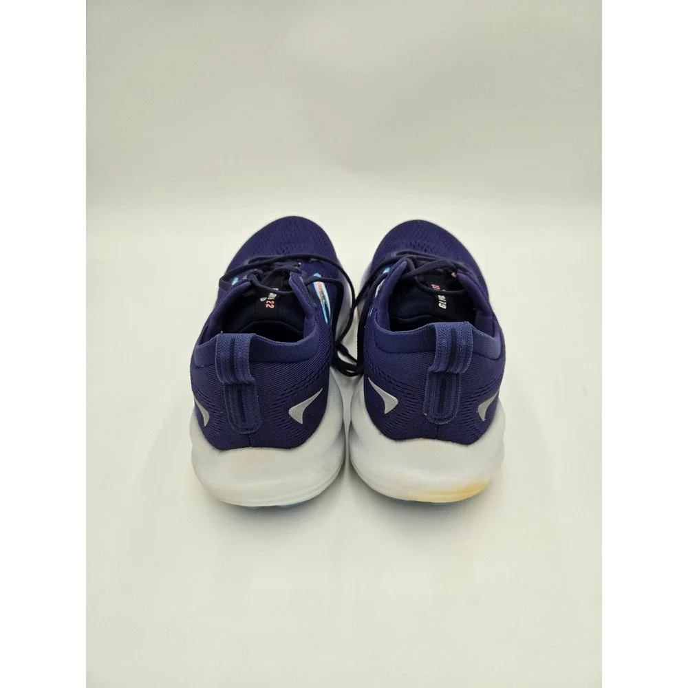 Brooks Glycerin 22 Womens Size 9 2E Running Shoes‎ Navy Purple Blue Coral